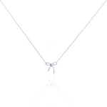 Load image into Gallery viewer, Wilderness Diamond Bow Necklace
