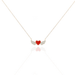 Load image into Gallery viewer, Amour Wings Necklace
