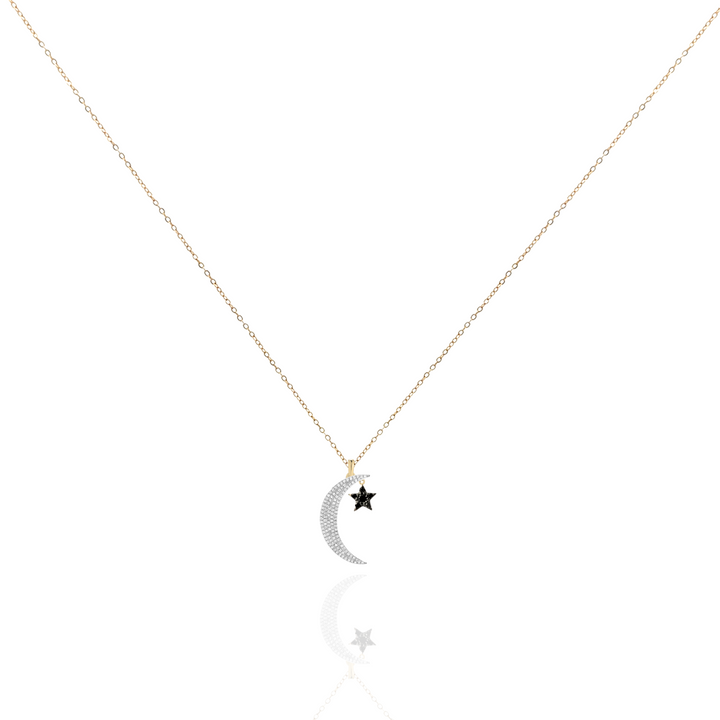 Timeless essentials Star and Moon Necklace
