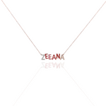 Load image into Gallery viewer, Rainbow Diamond and Enamel Necklace
