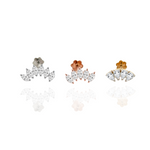 Load image into Gallery viewer, Drops of Radiance Multi Diamond Curve Piercing
