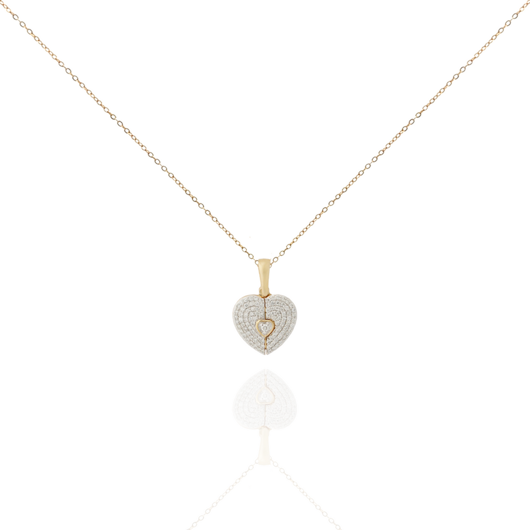 Wilderness Openable Heart Necklace