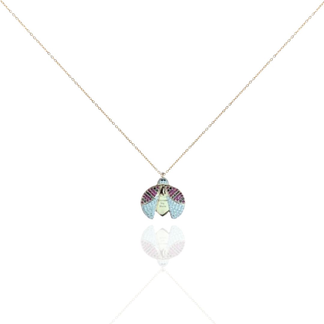 Wilderness Openable Ladybug Necklace