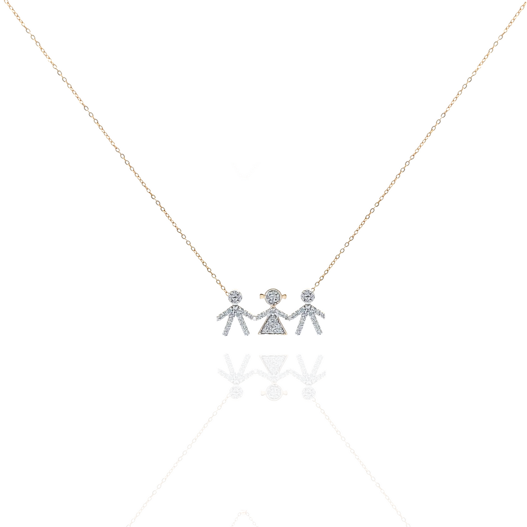 Sentiments Children's Diamond Necklace
