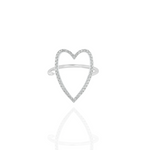 Load image into Gallery viewer, Amour Jumbo Heart Ring
