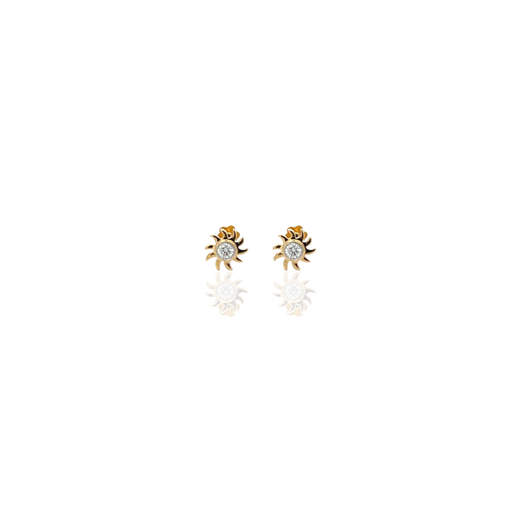 Wilderness Diamond Sun Single Piercing