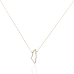Load image into Gallery viewer, World Map Necklace
