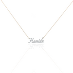 Load image into Gallery viewer, Sentiments Diamond Name Necklace
