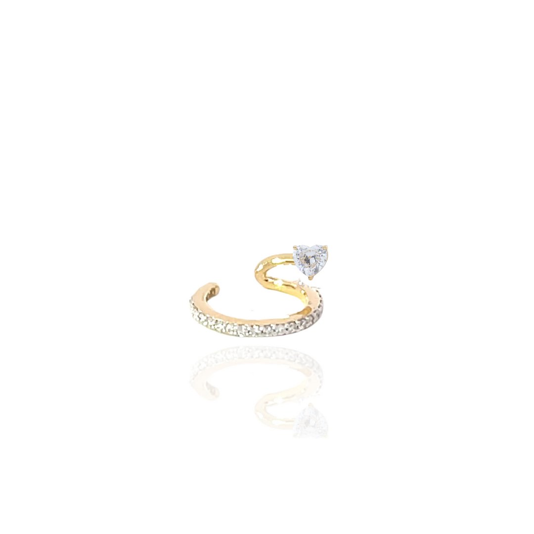 Wilderness Floating Diamond Slip-On Cuff