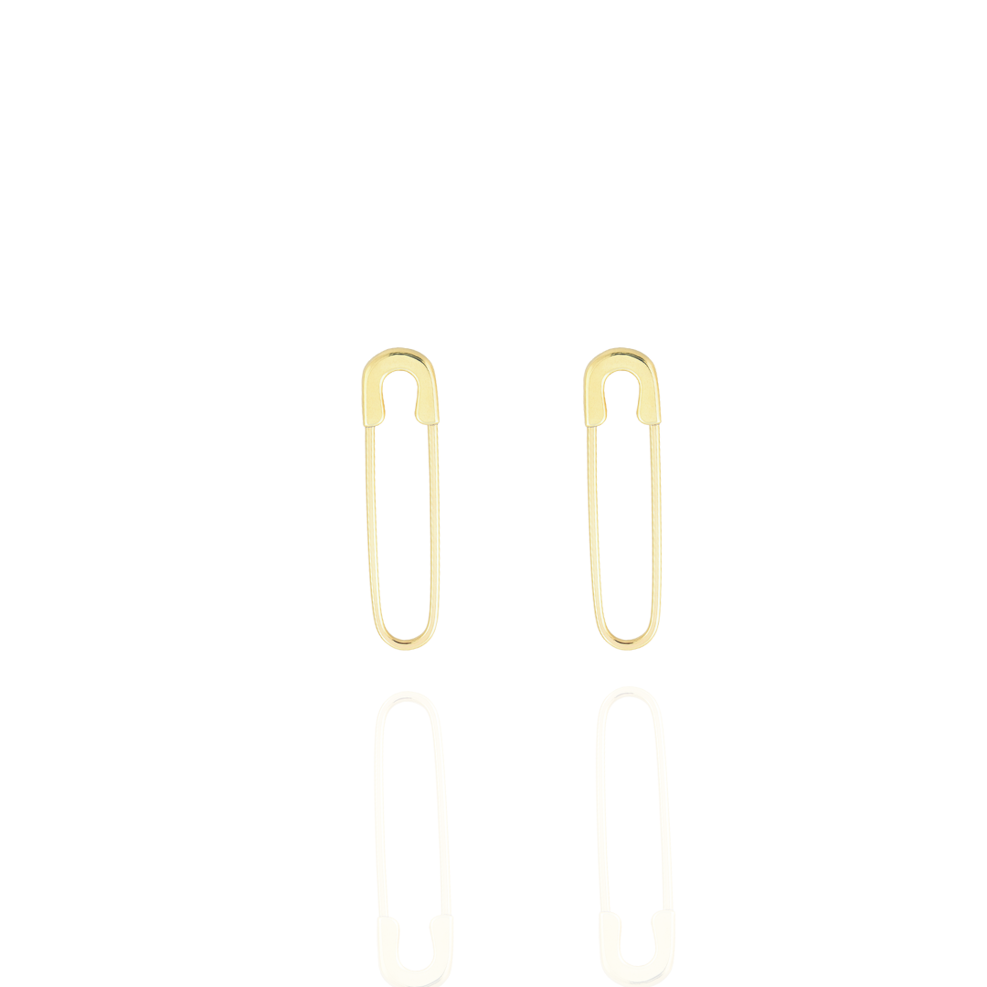 Pin it Up Safety Pin Earrings