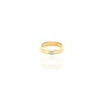 Load image into Gallery viewer, Diamond Petite Heart Pinky Band
