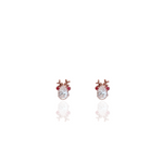 Load image into Gallery viewer, Amira Reindeer Diamond Earrings
