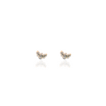 Load image into Gallery viewer, Amira Croissant Diamond Earrings
