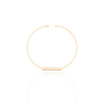 Load image into Gallery viewer, Etched Bar Bracelet
