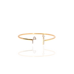 Load image into Gallery viewer, Sentiments Dual Alphabets Bangle
