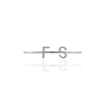 Load image into Gallery viewer, Sentiments Dual Alphabets Bangle
