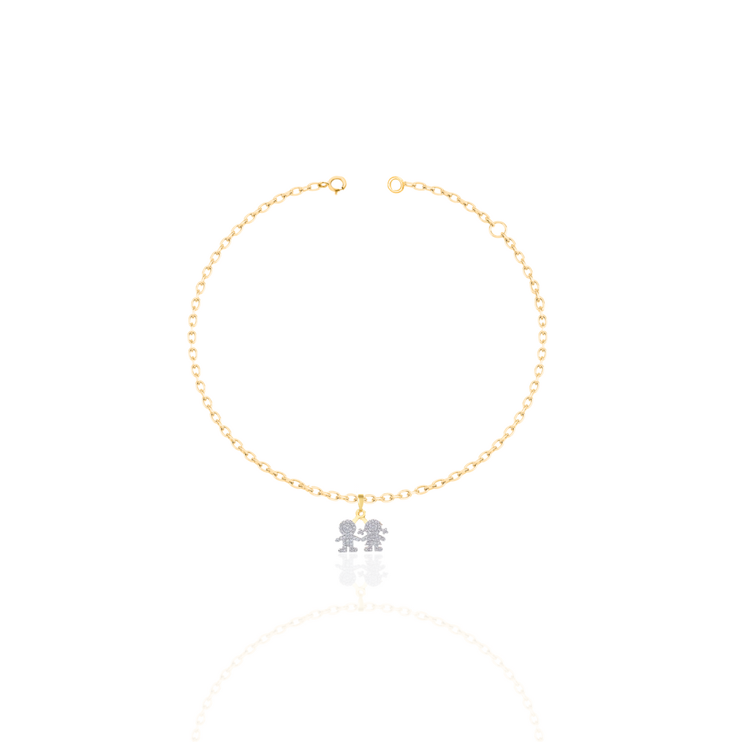 Sentiments Children's Charm Bracelet