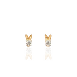 Load image into Gallery viewer, Amira Bunny Diamond Earrings
