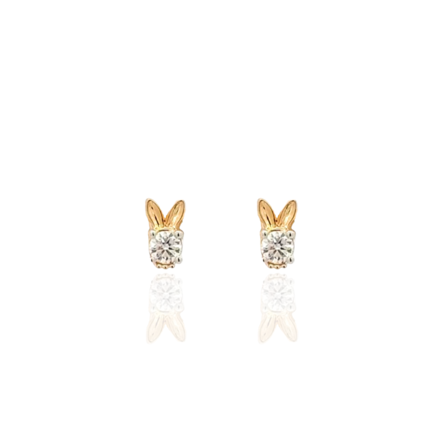 Amira Bunny Diamond Earrings
