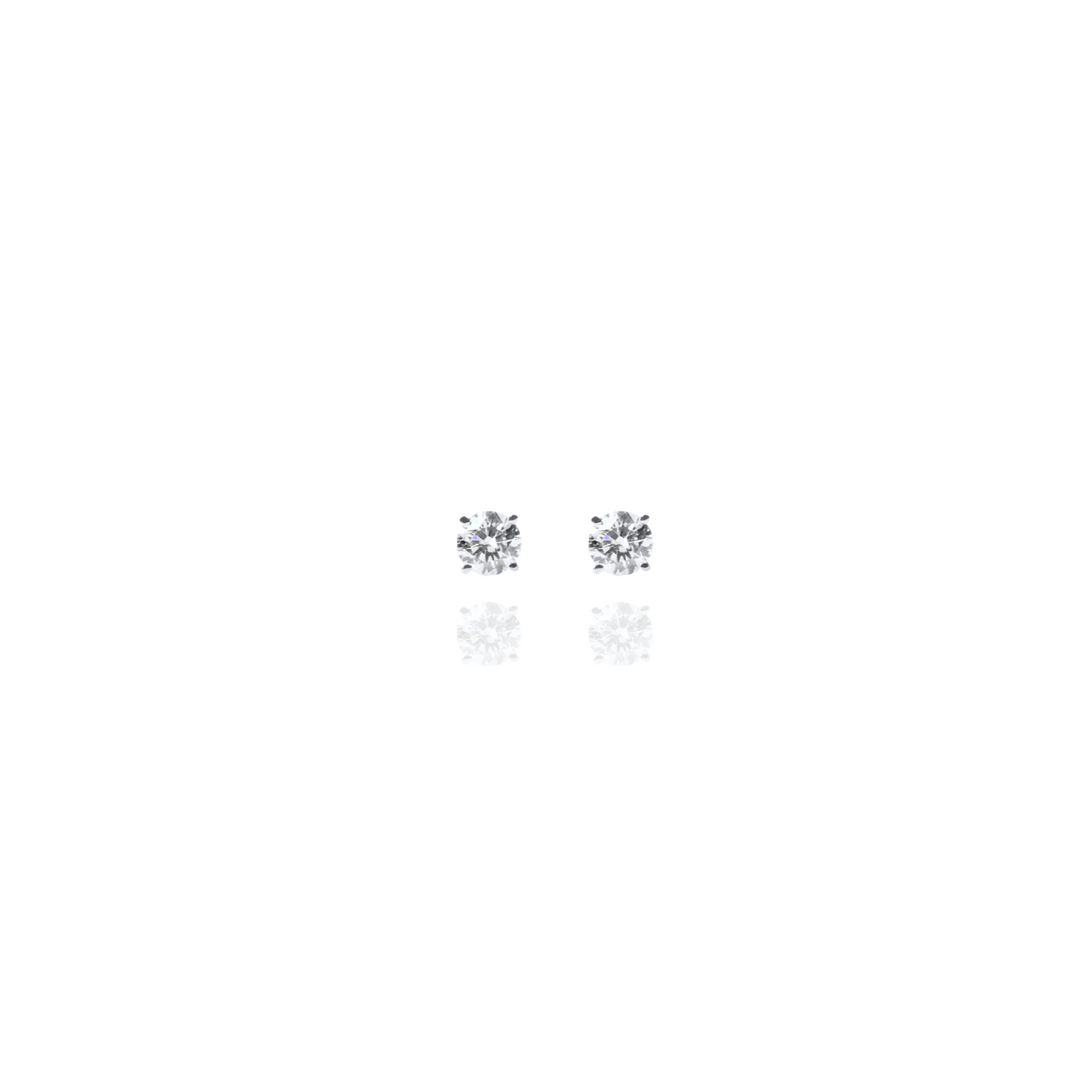 Drops of Radiance Solitaire Earrings