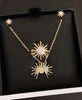 Statement Sunshine Open Close Necklaces with Engraving